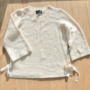 Banana Republic Cashmere Sweater, Todd&Duncan, Cream, xlnt cond, M